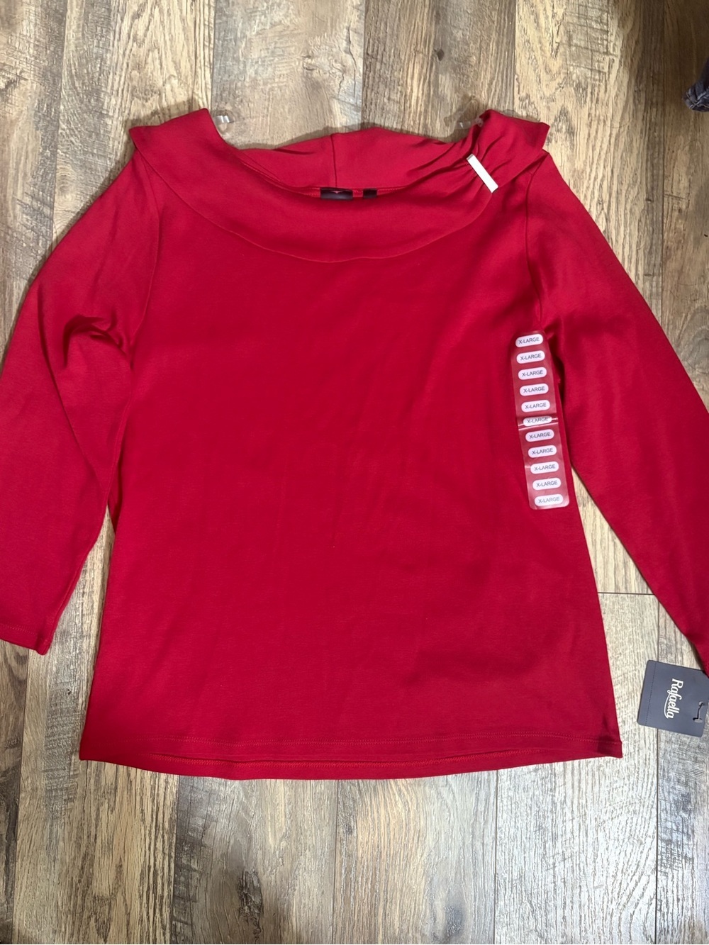 Rafaella Vibrant Red Knit Top